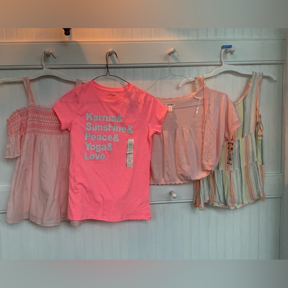 Girls sz 10/12 shirt bundle